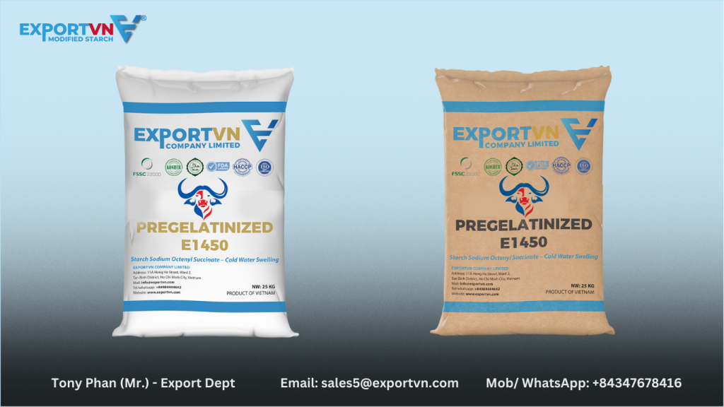 Modified Starch EMS 300 and EMULTEC 908