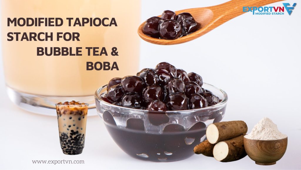 Modified Tapioca Starch for Bubble Tea & Boba