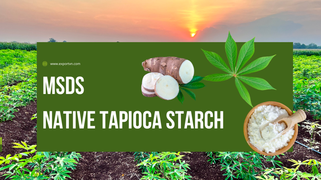 MSDS for Native tapioca starch
