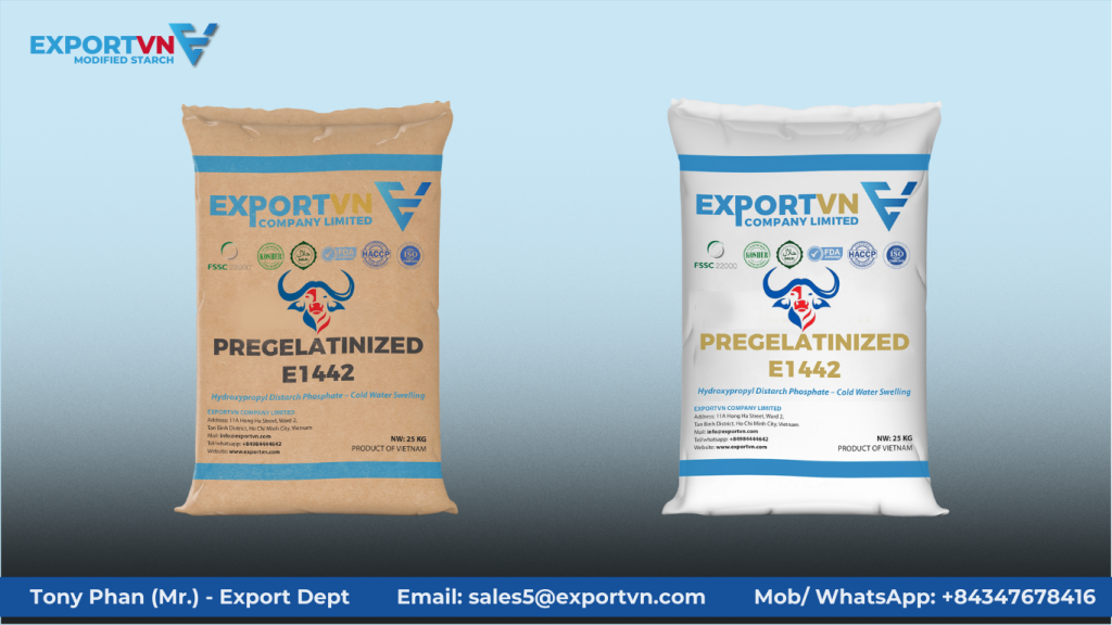 1. What Is Modified Starch E1442 Pregelatinized?