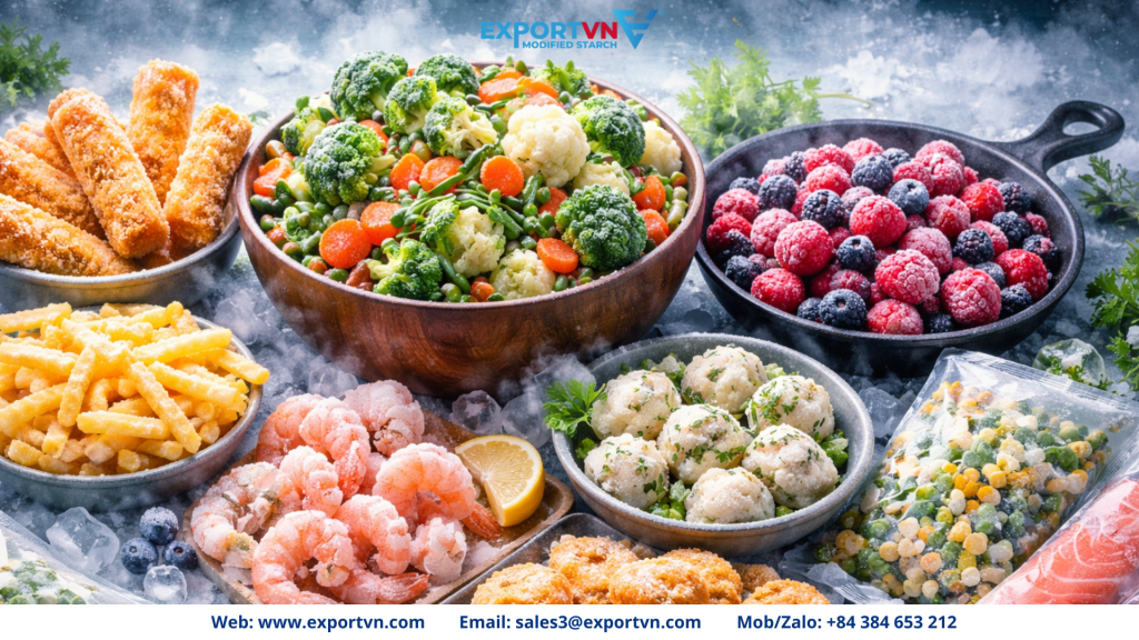 Modified Tapioca Starch in Frozen Foods