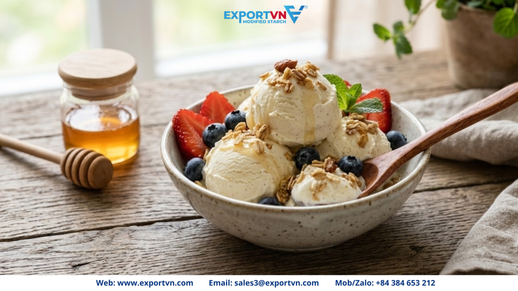 TAPIOCA STARCH IN FROZEN FOODS