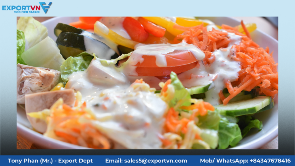 Cold-Process Modified Starch for Salad Dressing 