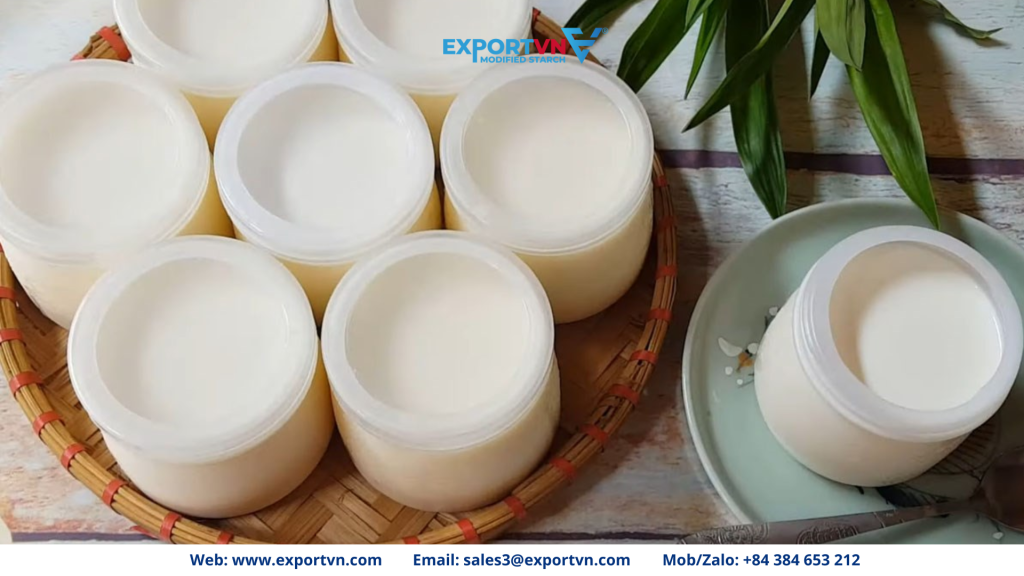 Modified Tapioca Starch helps increasing the texture of dairy product
