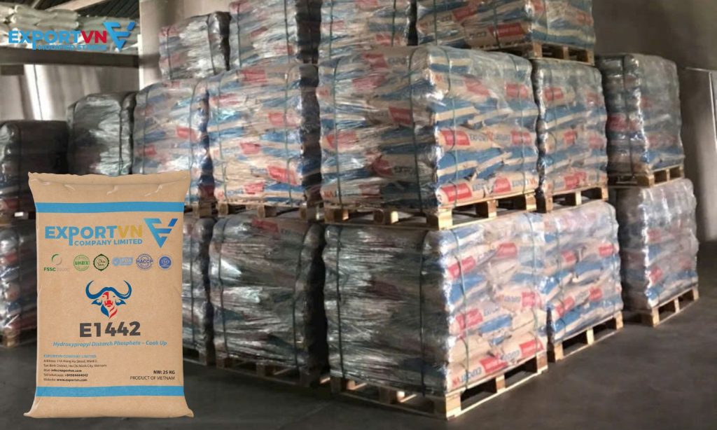 Tapioca starch in storage