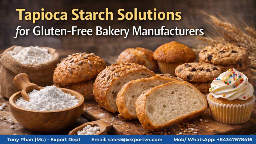 Tapioca Starch Solutions for Gluten-Free Bakery Manufacturers