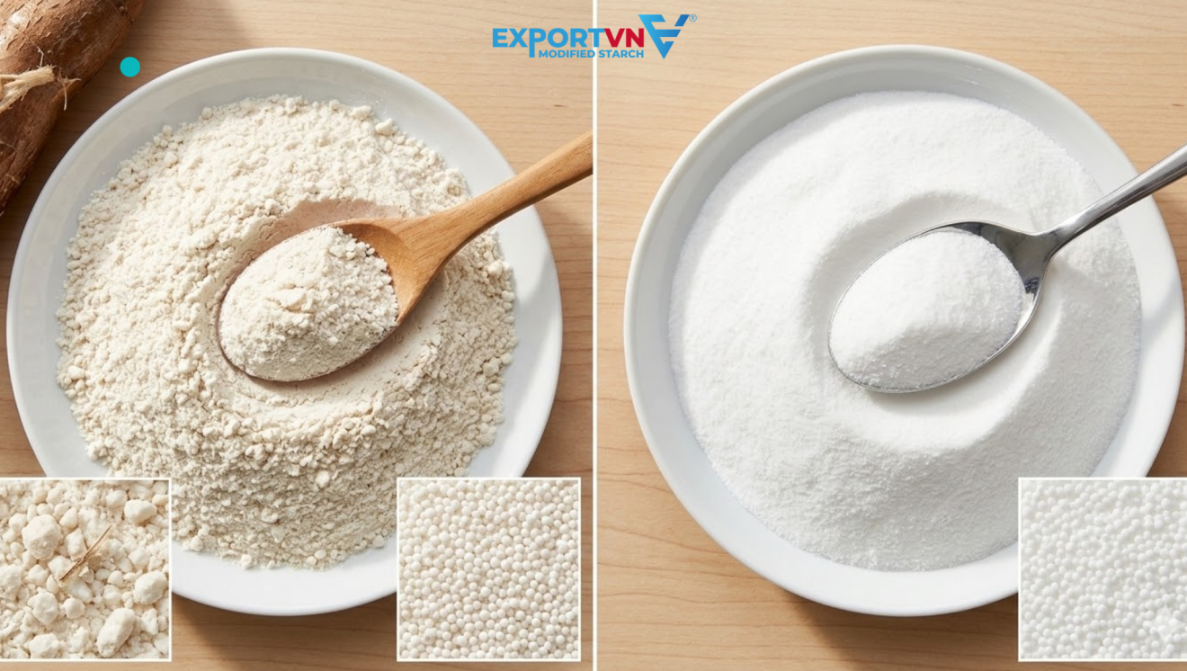 Tapioca Starch and Tapioca Flour: Differences and Applications