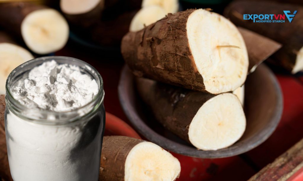 Acetylated starch from cassava based