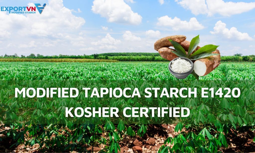 Modified Tapioca Starch E1420 Kosher Certified