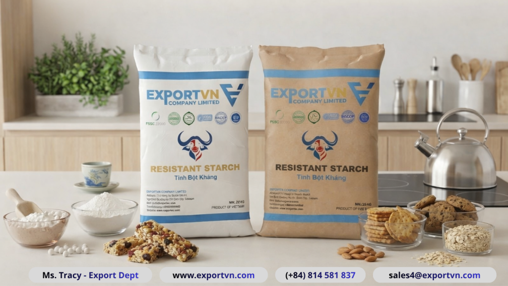 Resistant Tapioca Starch for Nutritional Bars and Healthy Snacks
