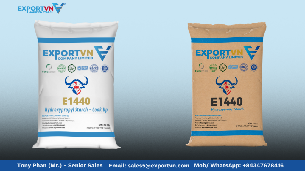 What Is Modified Tapioca Starch E1440?