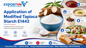 Application of Modified Tapioca Starch E1442