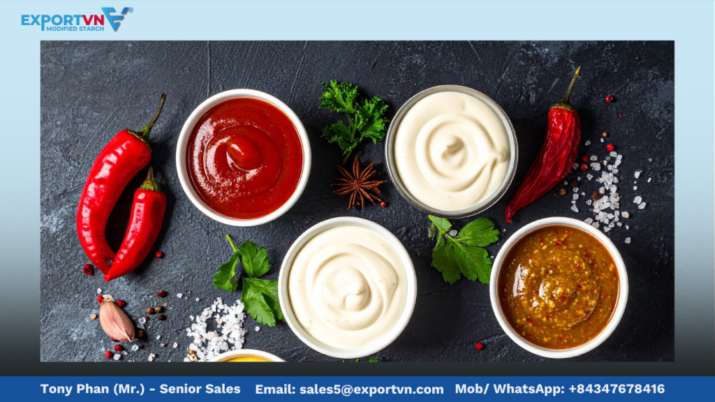 Modified Starch E1442 for Sauces, Ketchup, and Mayonnaise