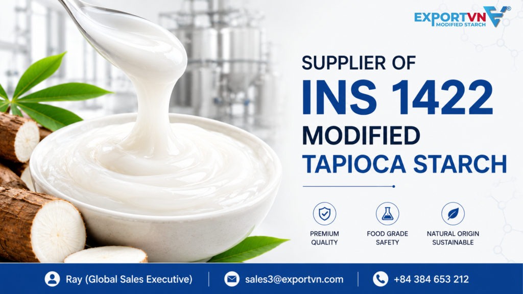 SUPPLIER OF INS 1422 MODIFIED TAPIOCA STARCH