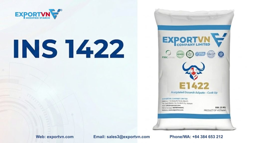 What is E1422 Modified Starch?