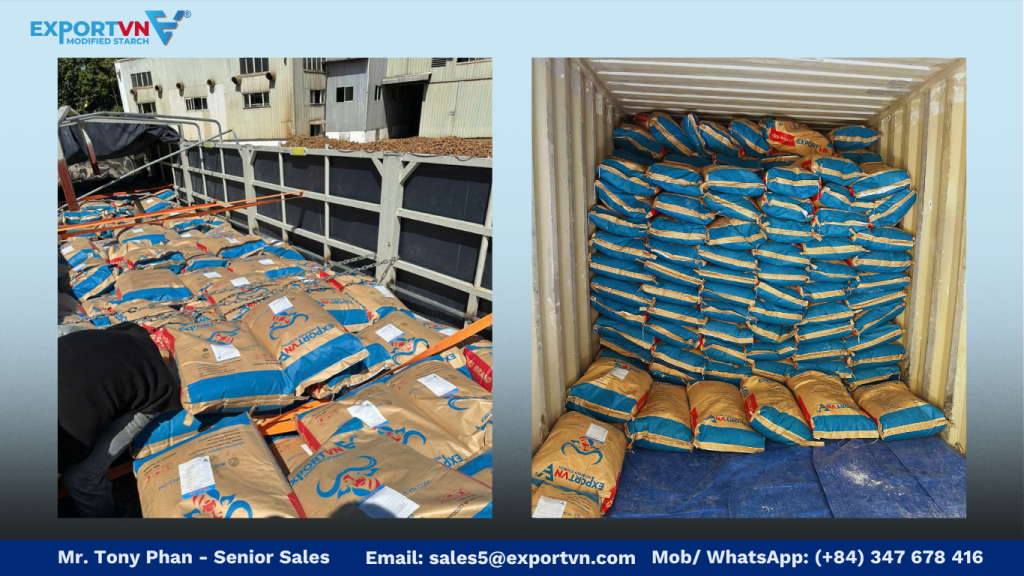 EXPORTVN – Modified Tapioca Starch E1450 Supplier from Vietnam