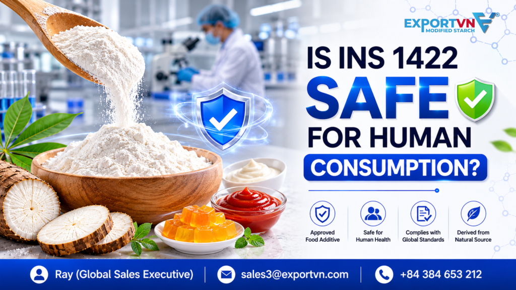 IS INS 1422 SAFE FOR HUMAN CONSUMPTION?