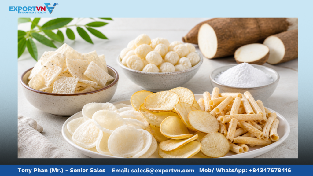 Pregelatinized for Gluten-Free and Tapioca-Based Snacks