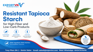 Resistant Tapioca Starch for High-Fiber and Low-Carb Products