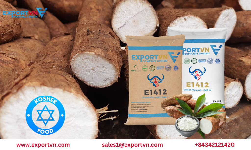 What Is Kosher Certified INS 1412 (E1412) Modified Tapioca Starch