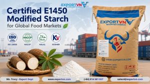 E1450 Modified Starch Certificates: ISO 22000, HACCP, Halal & Kosher