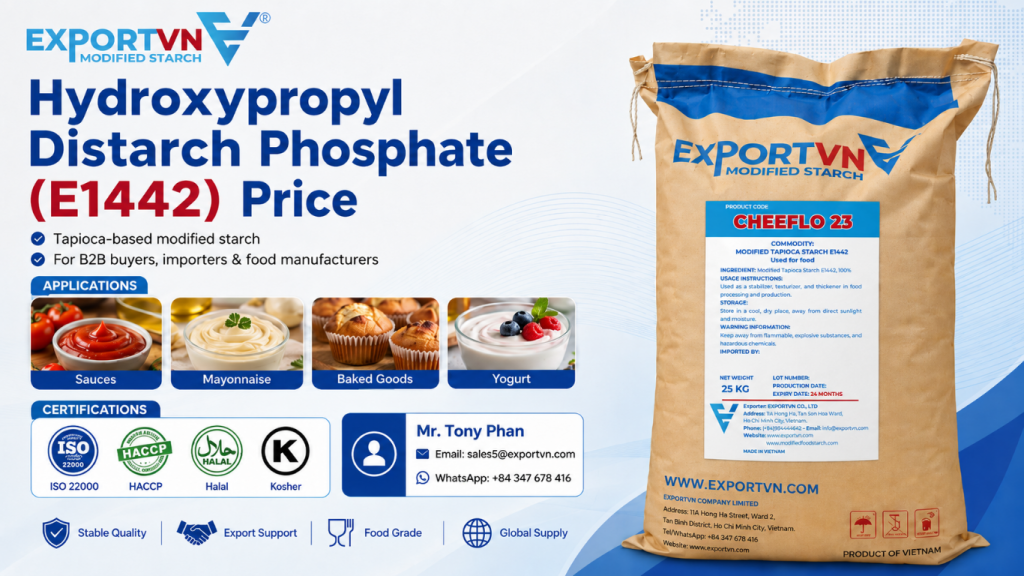 Hydroxypropyl Distarch Phosphate (E1442) Price 1
