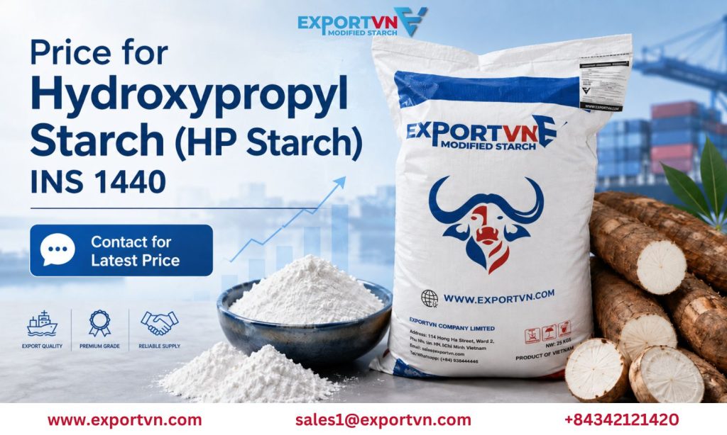 Price for Hydroxypropyl Starch (HP Starch) INS 1440