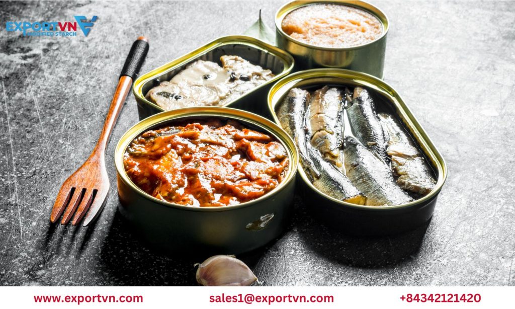 Canned Food Applications of E1414