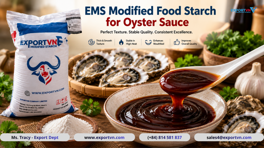 EMS Modified Food Starch for Oyster Sauce