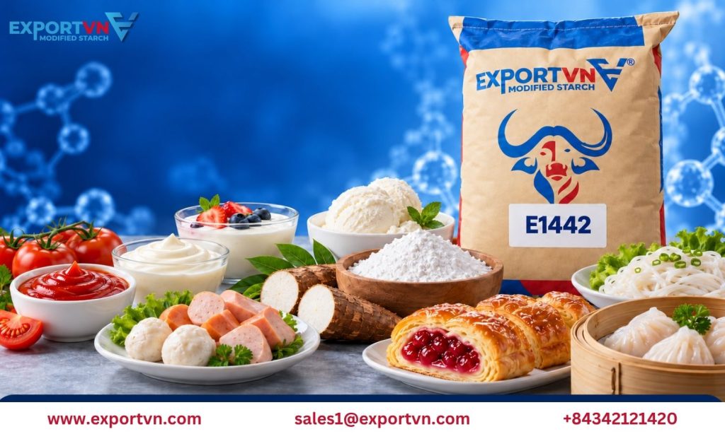 Food Applications of Modified Tapioca Starch E1442
