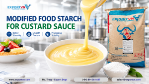 Modified Food Starch for Custard Sauce _ EXPORTVN EMS
